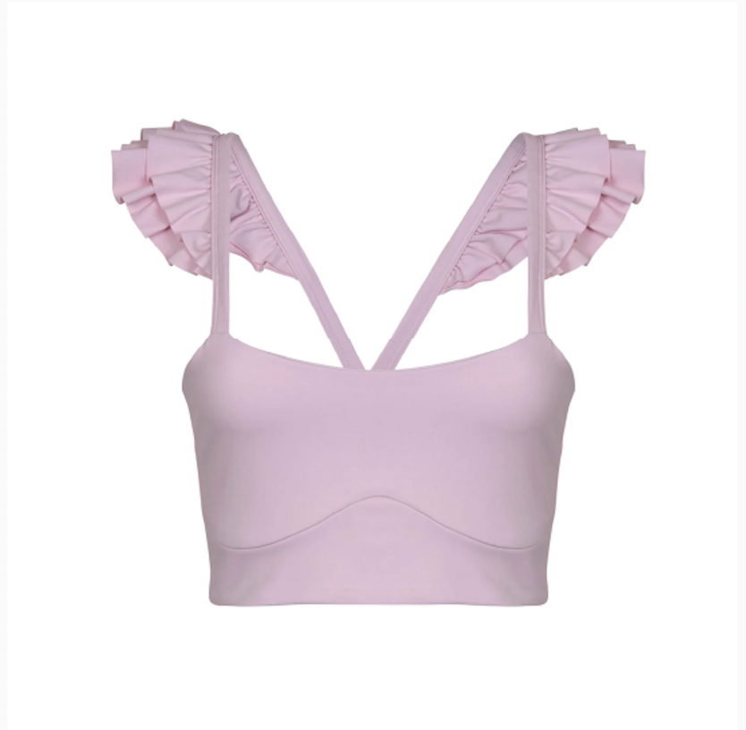 Ruffle Tank Plie