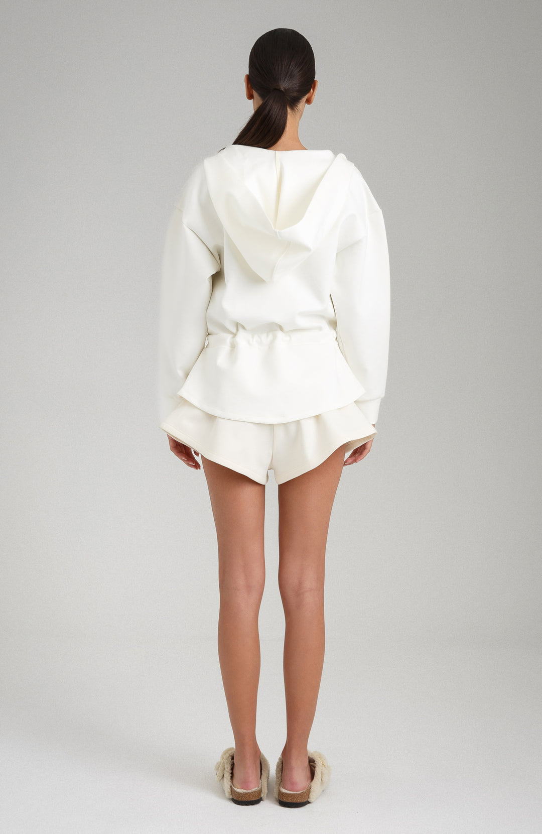 Camila Zip Sweater Chantilly