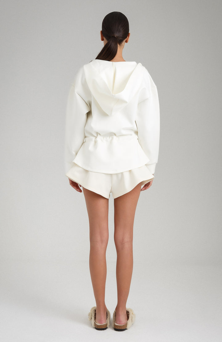 Camila Zip Sweater Chantilly