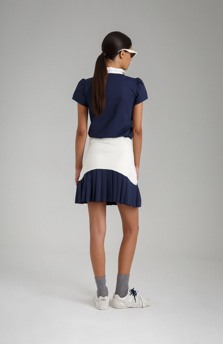 Clara Polo Tee Navy / Chantilly
