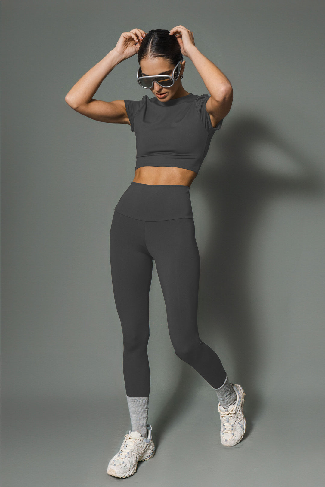 Base Legging Dark Grey (Plain)