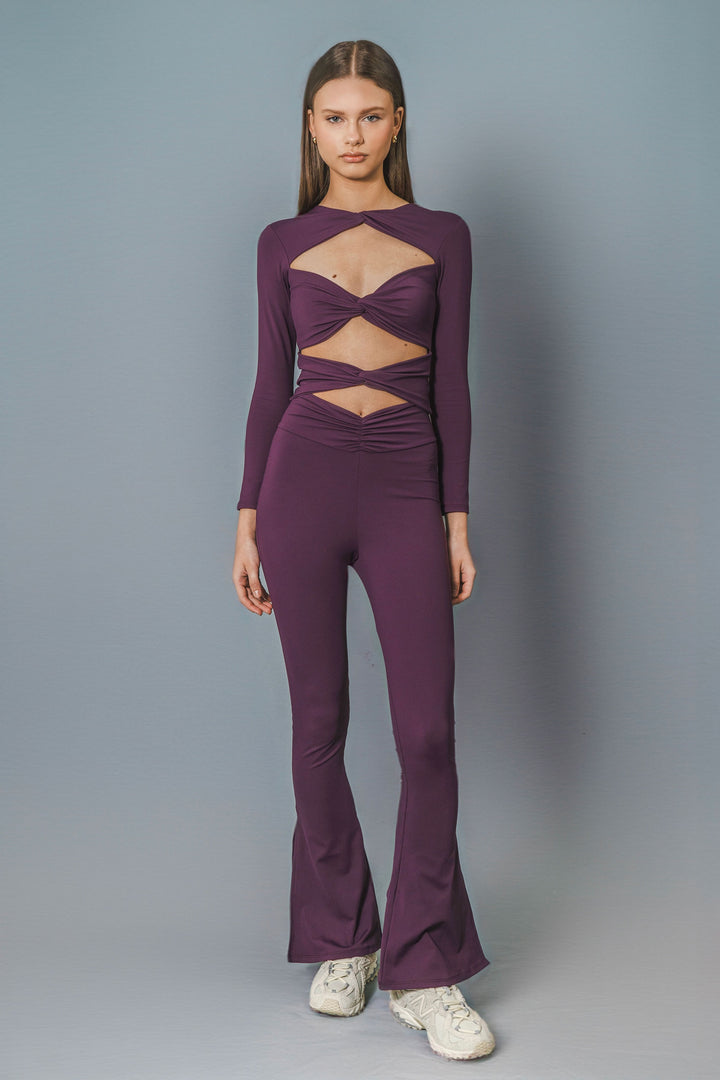 Lauren Top Long Sleeve Fig