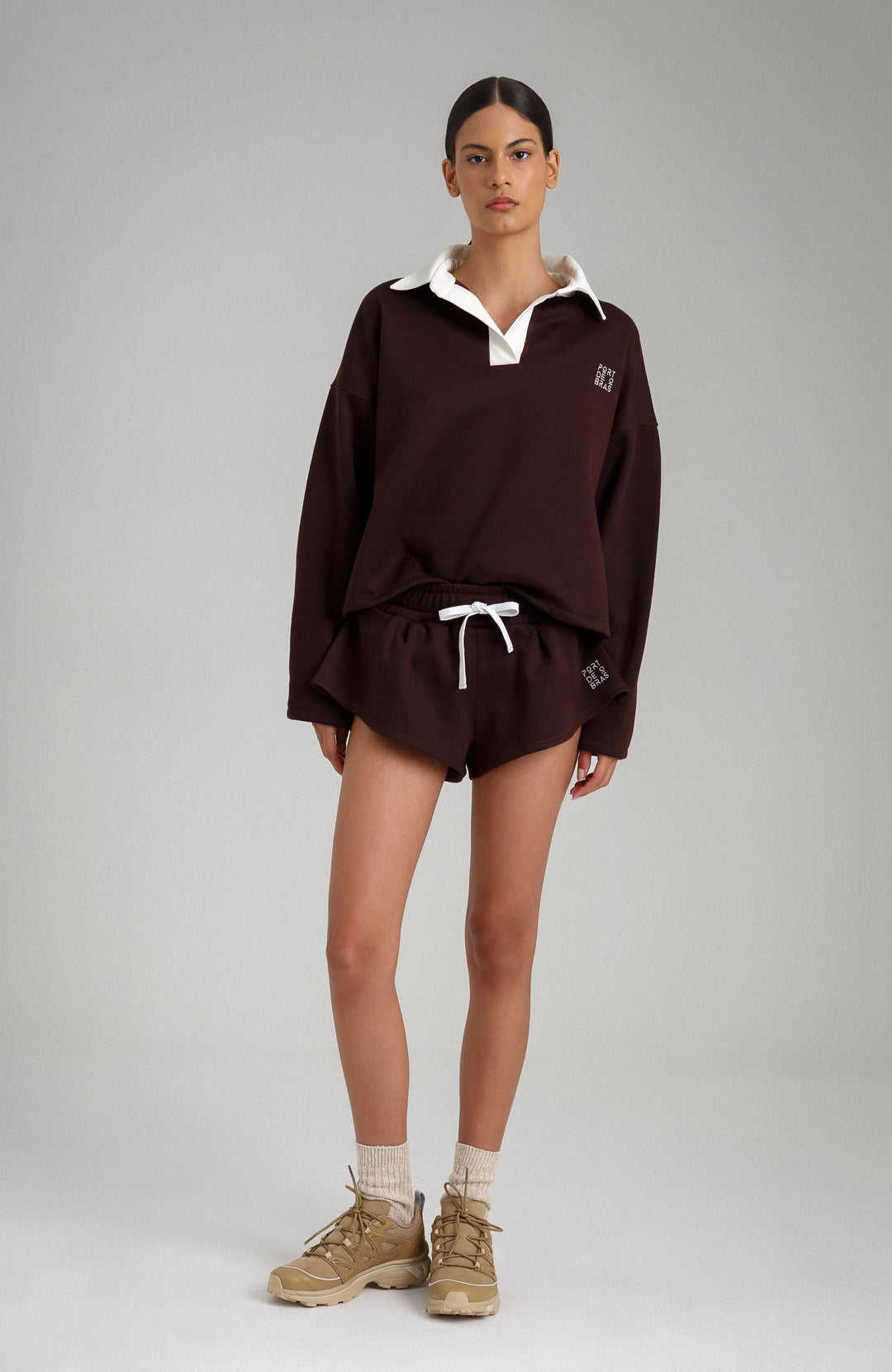 Sofia Shorts Dark Chocolate