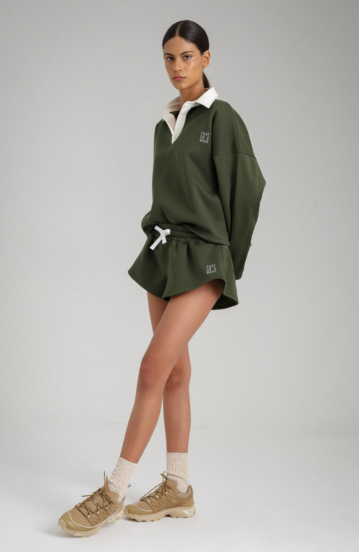 Sofia Shorts Military Green