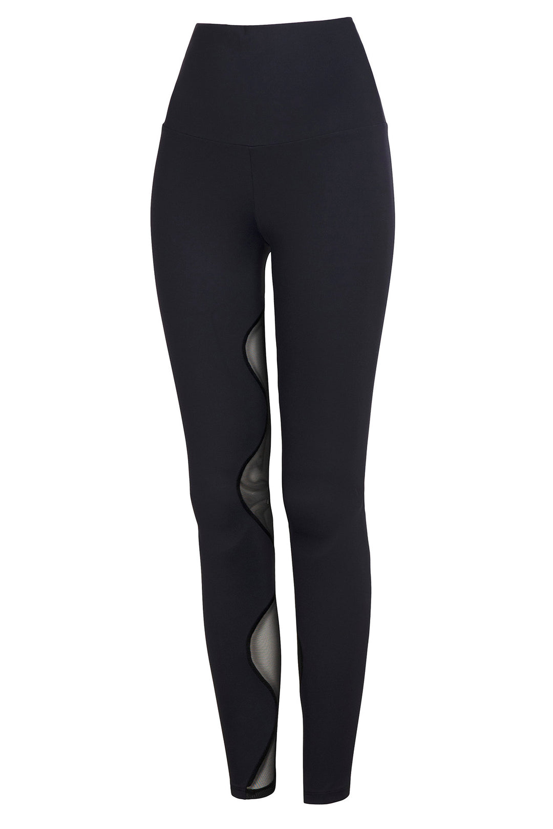 Bubble Mesh Legging Black