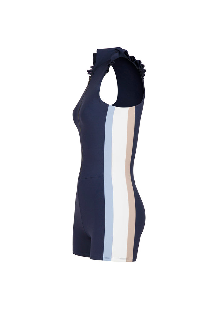 Fiona Biker Suit Navy / Light Blue / Chantilly / Shake