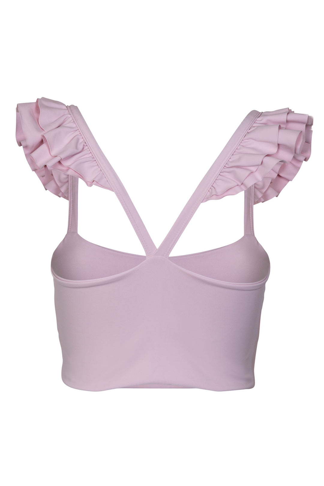 Ruffle Crop Plie