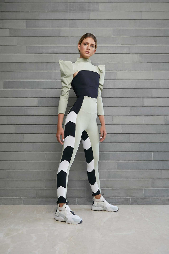 Double Arrow Legging Juta Green