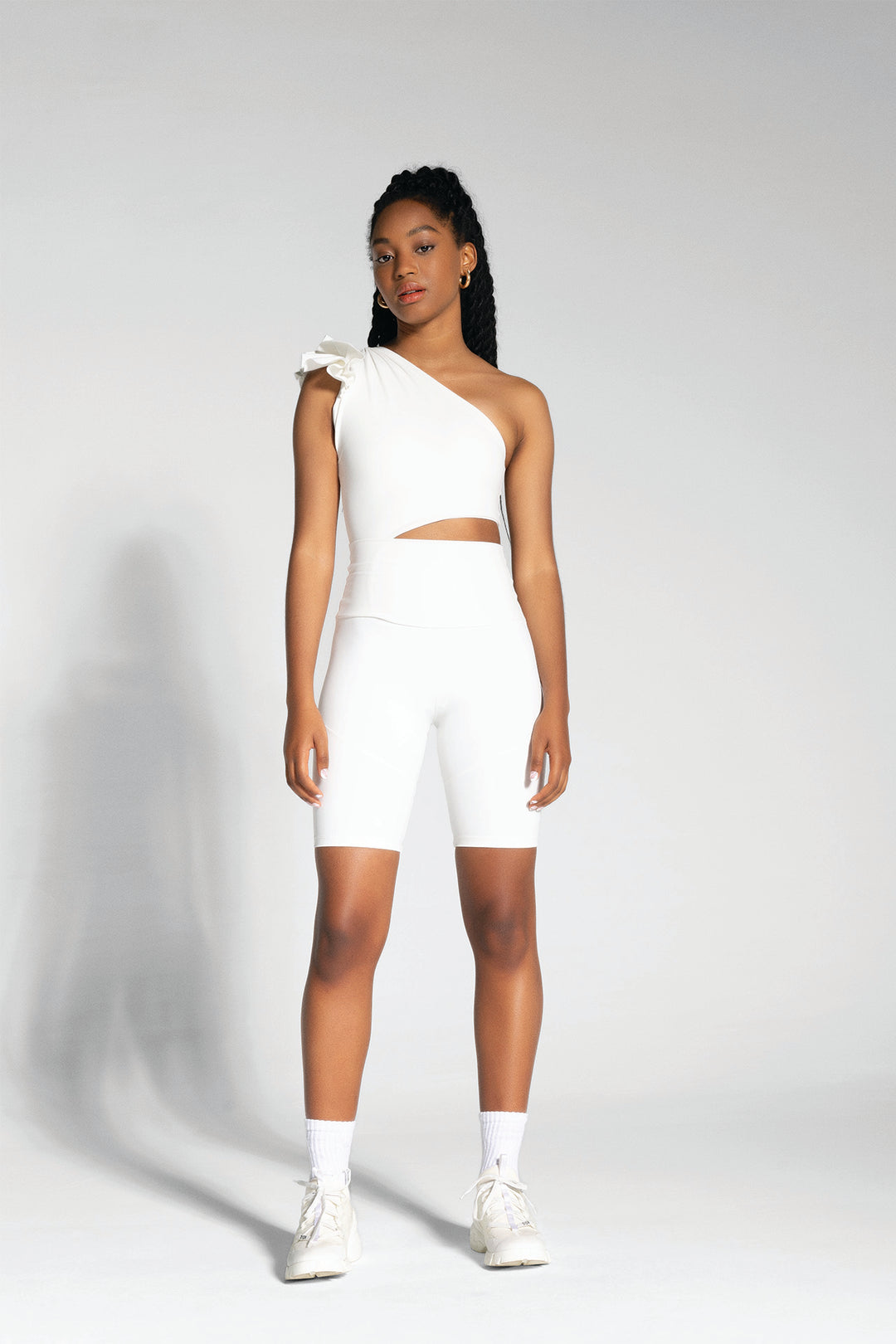 Elle Biker Suit Chantilly