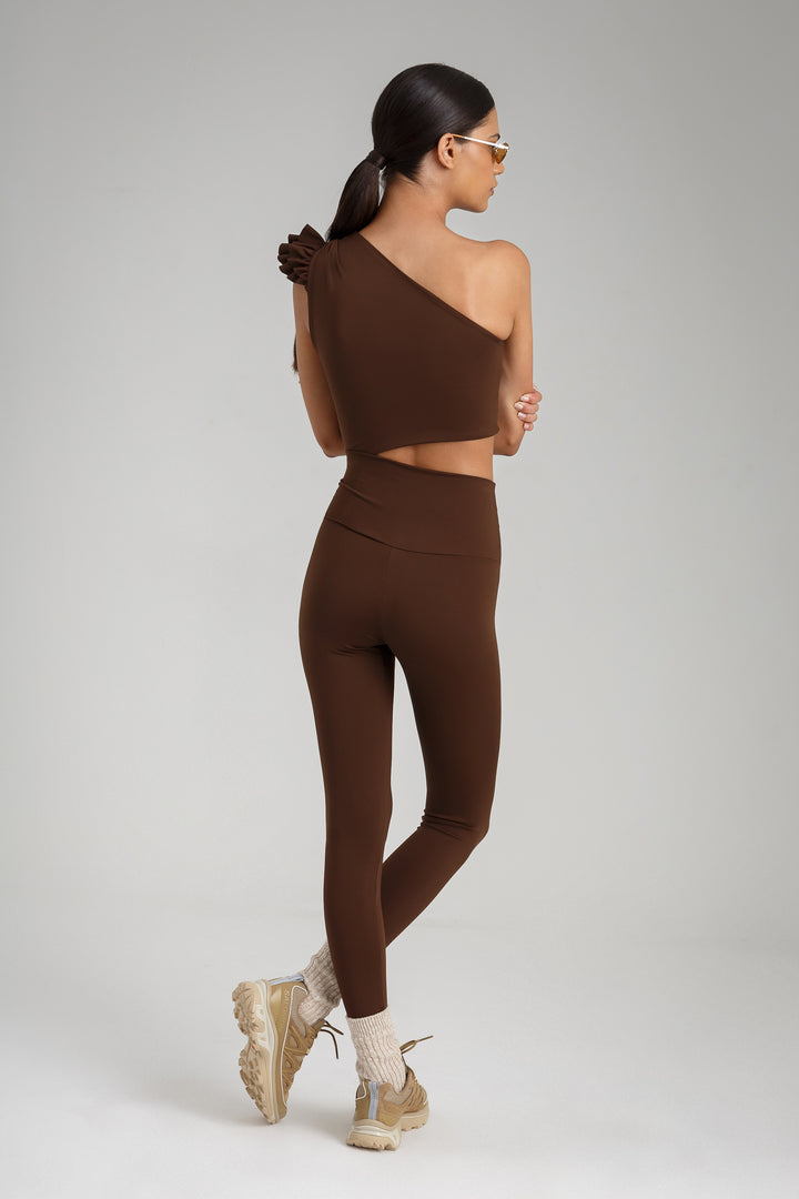 Nieves Unitard Dark Chocolate