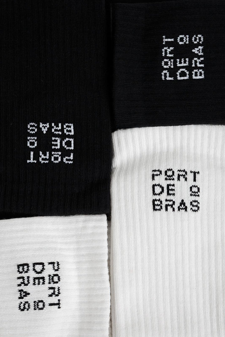 Signature Cotton Socks Black