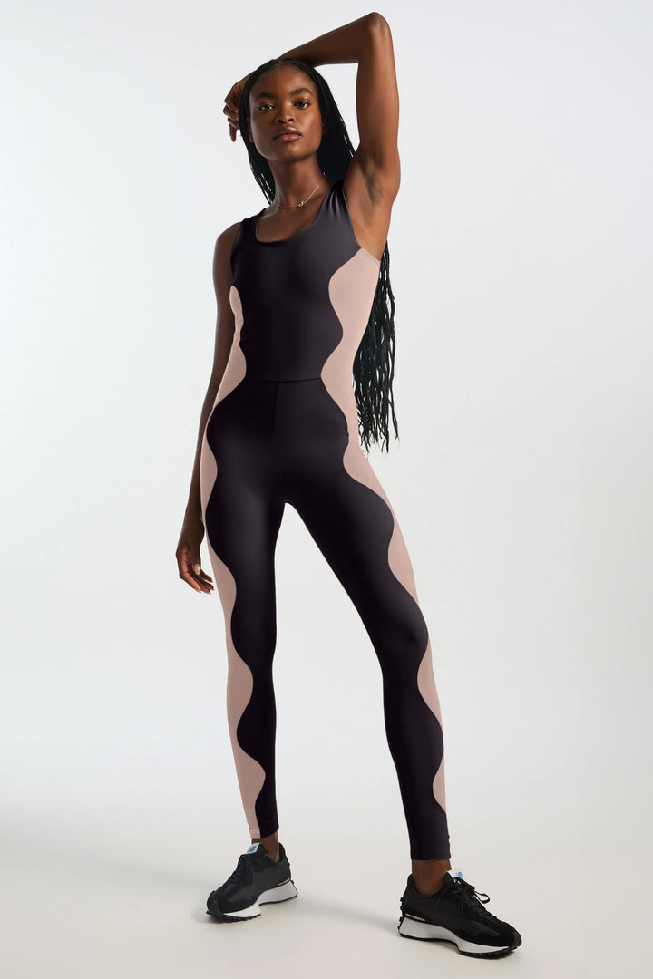 Wave Unitard Black / Shake