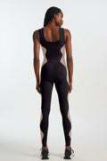 Wave Unitard Dark Chocolate / Shake
