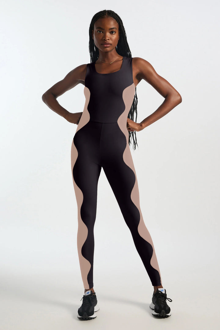 Wave Unitard Black / Shake