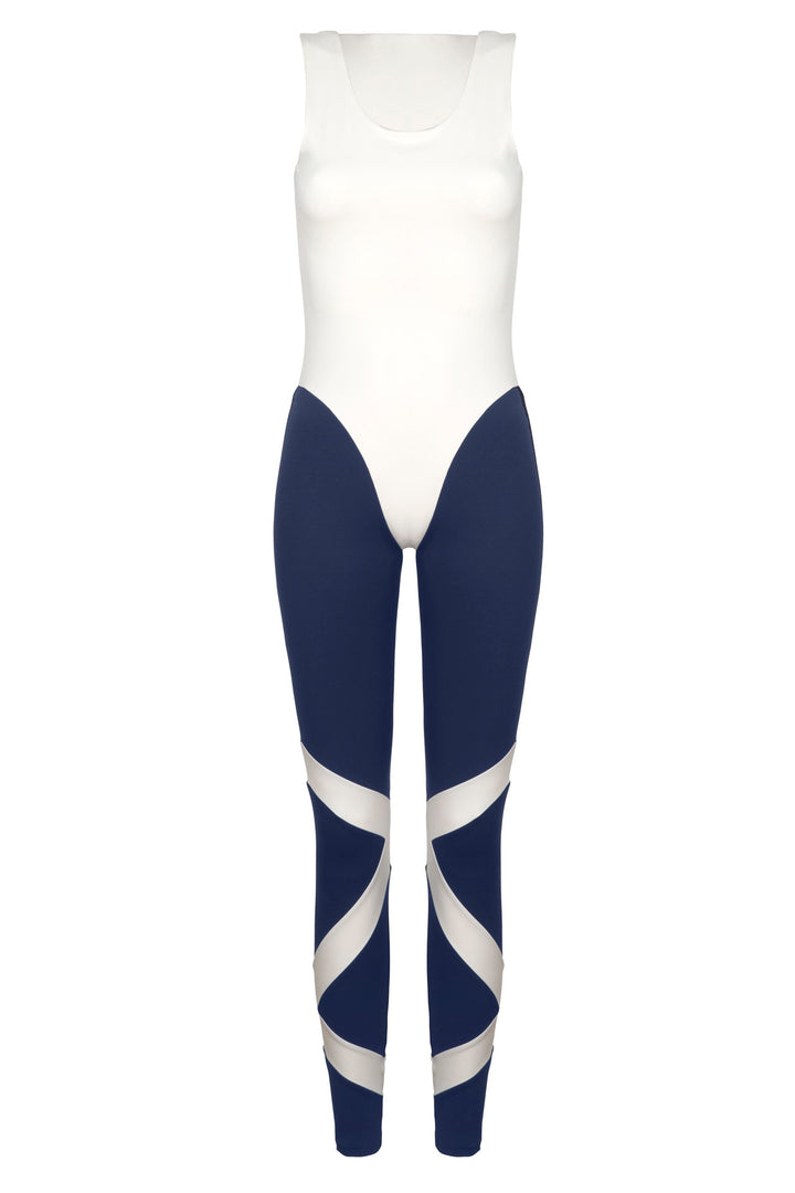 Cindy Unitard Chantilly / Navy