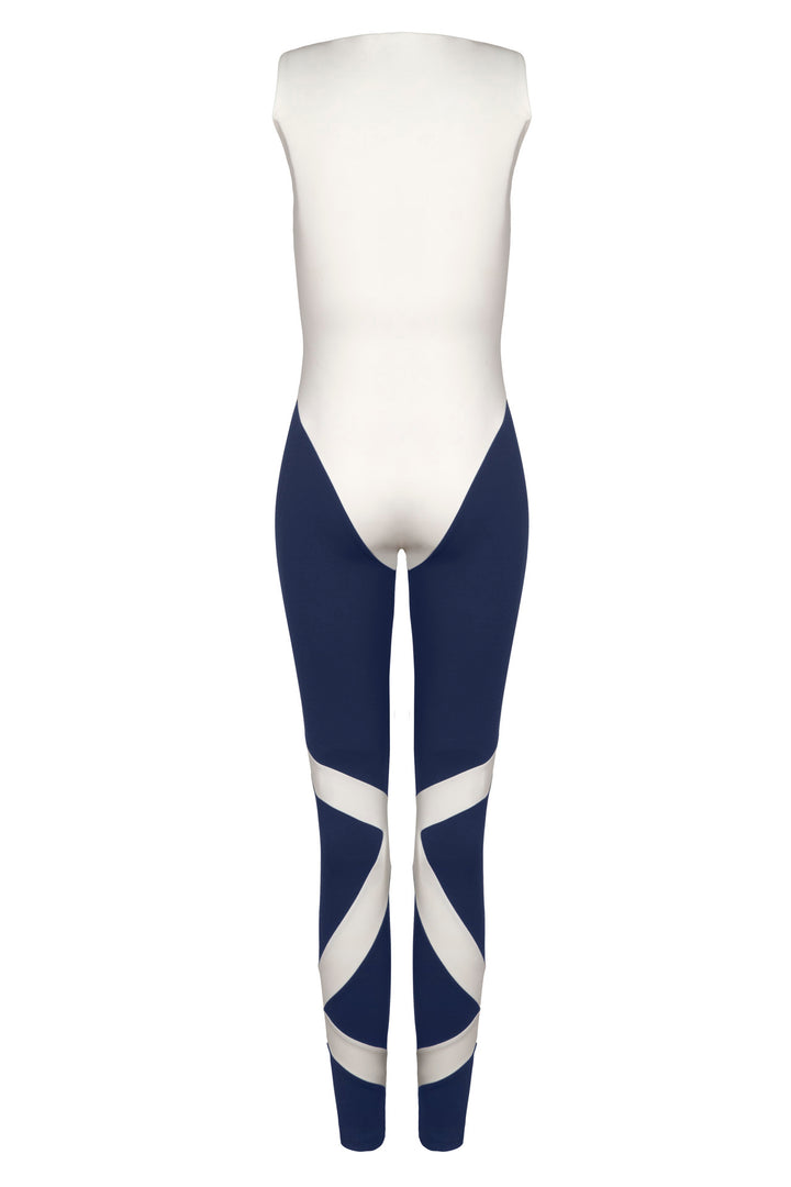Cindy Unitard Chantilly / Navy