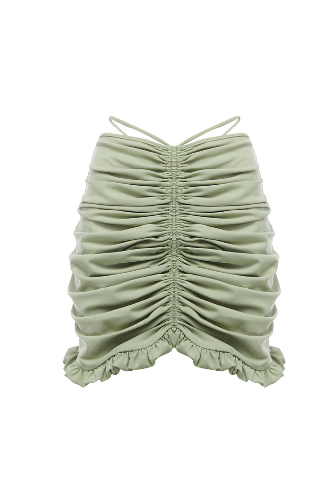 Azure Draped Skirt available only at Shivan and Narresh – SHIVAN & NARRESH