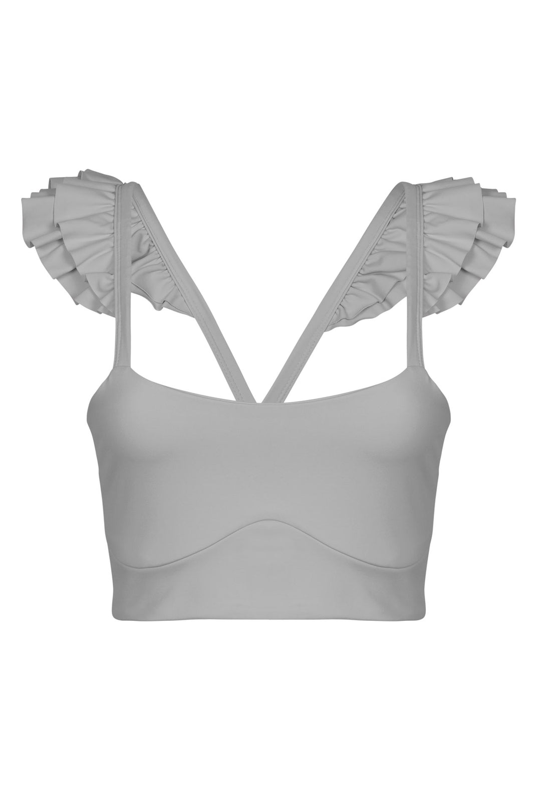 Ruffle Crop Polar