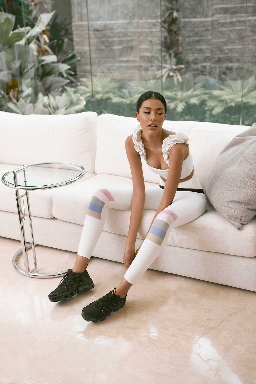 Moto Rainbow Legging Chantilly / Pastel