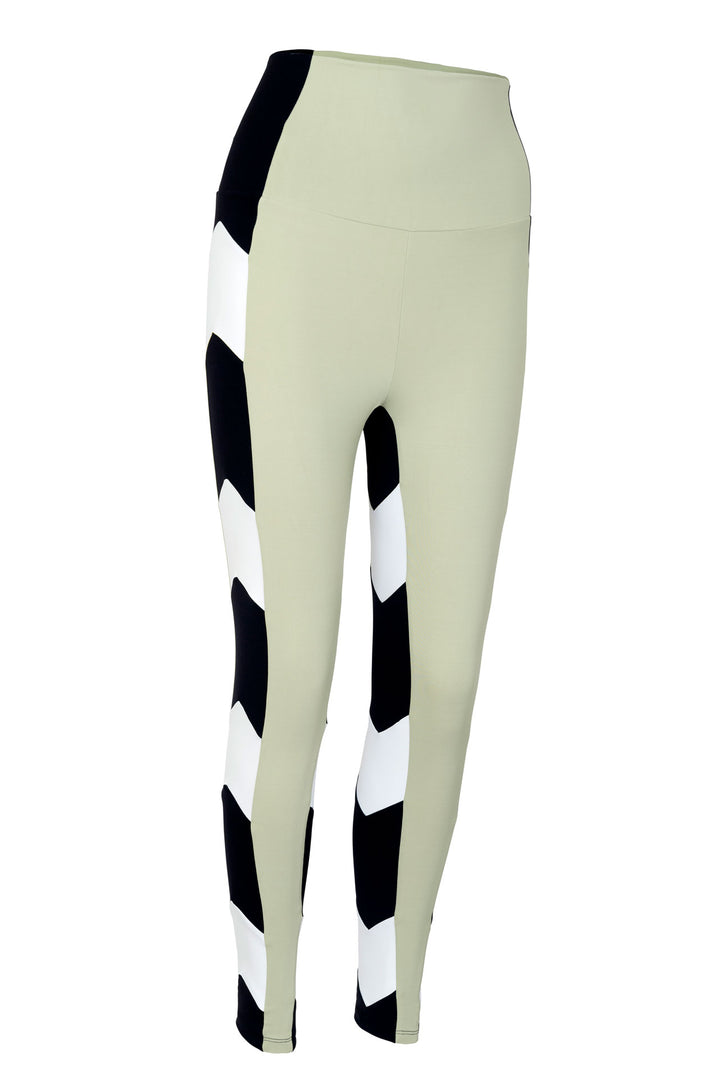 Double Arrow Legging Juta Green / Black / Chantilly