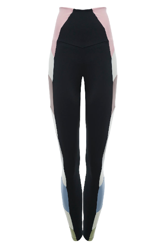$216 Port De Bras Women's Pink Double Arrow Leggings Pants Size XL 