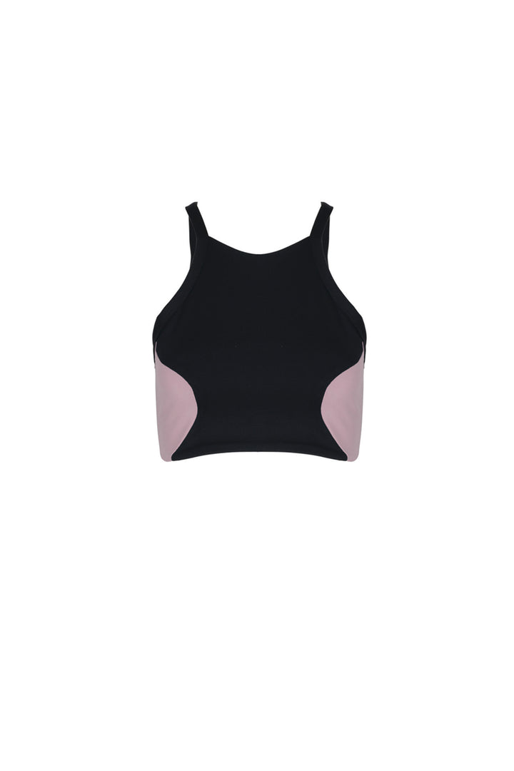 Bubble Top Black / Pink