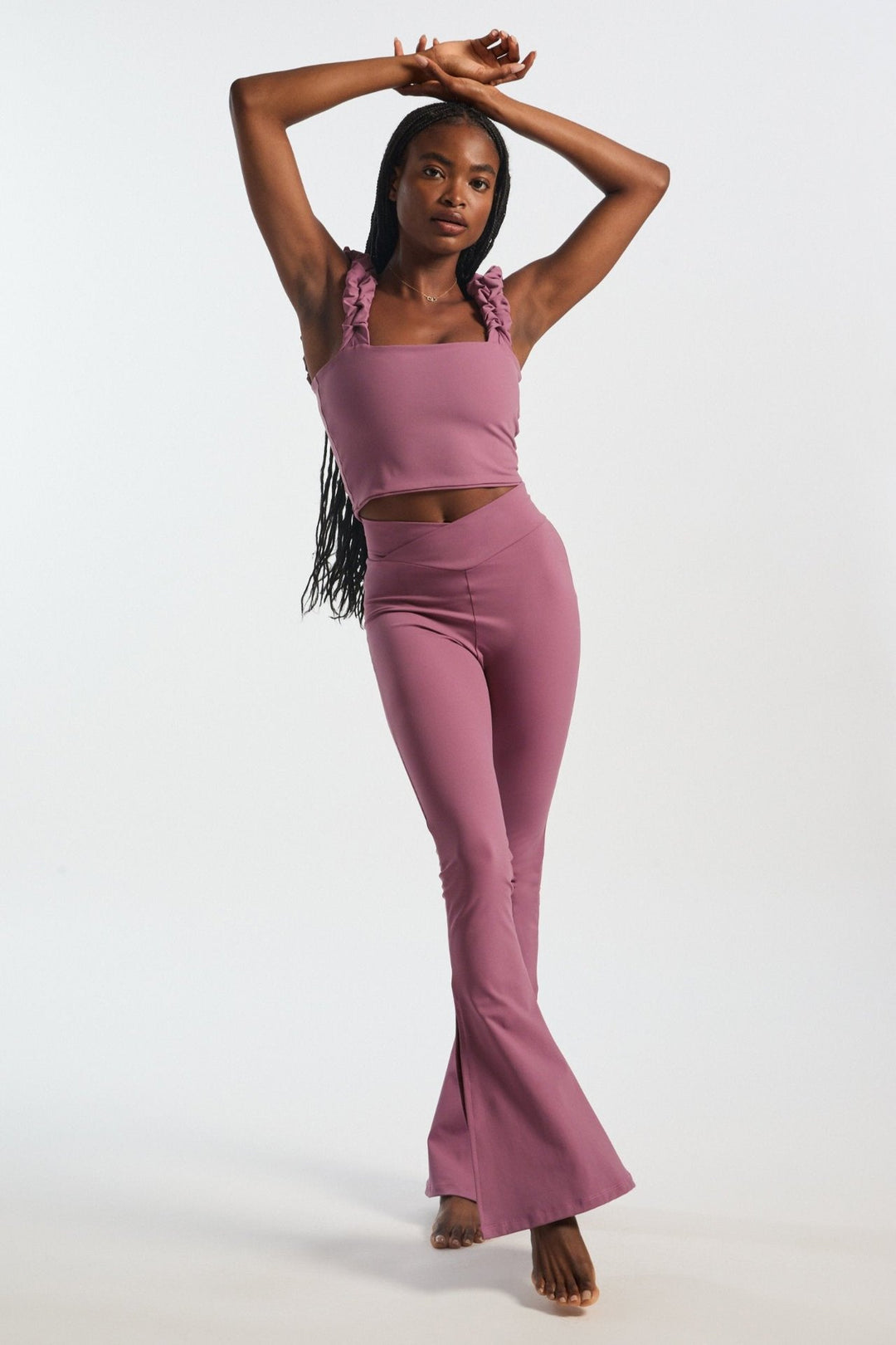 Scrunchie Tank Flan de Uva